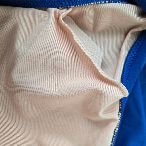 J. Crew Ruched Ruffle One-Piece Swimsuit Size 24 NWT - Picture 6 of 7